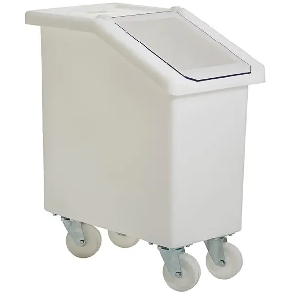 Voedseltrolley | Kunststof | Wit | 65L | Wielen | 356x673x597(h)mm