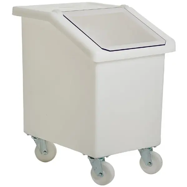 Voedseltrolley | Kunststof | Wit | 90L | Wielen | 457x673x597(h)mm
