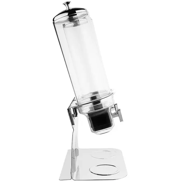 Ontbijtgranendispenser | RVS/Kunststof | 2x 4L | 360x240x603(h)mm