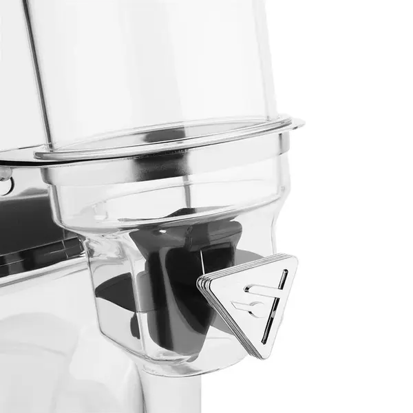 Ontbijtgranendispenser | RVS/Kunststof | 2x 4L | 360x240x603(h)mm