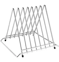 Hygiplas Snijplankenrek | RVS | 7 Sleuven | 325x285x280(h)mm