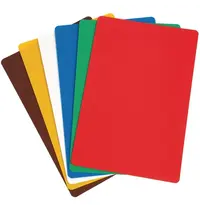 Hygiplas Snijplankenset | Polypropyleen | Meerdere Kleuren | 6 Stuks | 450x300x2(h)mm