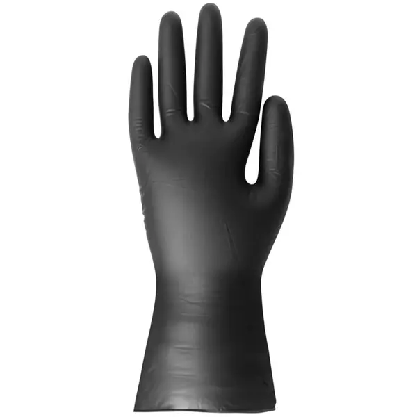 Handschoenen | Kunststof | Zwart | Poedervrij | 100 Stuks
