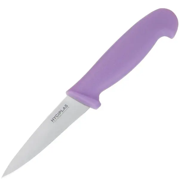 Officemes | RVS | Paars (Allergenen) | HACCP | Lemmetlengte 89mm