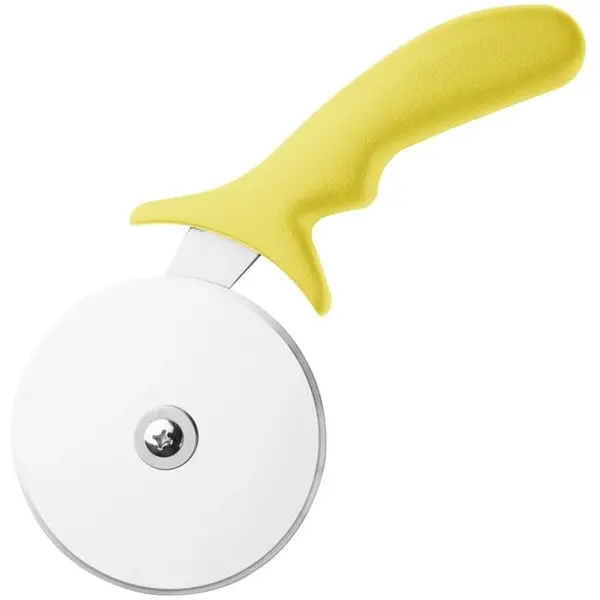 Pizzasnijder | RVS Mes (Ø102mm) | Geel | HACCP | Lengte 230mm