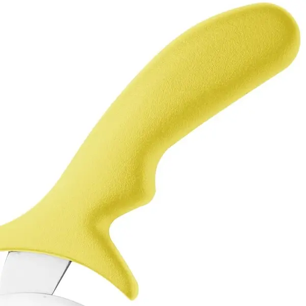 Pizzasnijder | RVS Mes (Ø102mm) | Geel | HACCP | Lengte 230mm