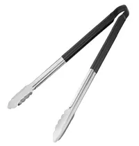 Hygiplas Serveertang | RVS | Zwart | HACCP | 405mm