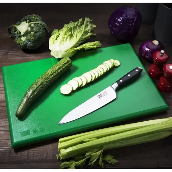 Snijplank | HDPE | Groen | HACCP | 450x300x25(h)mm