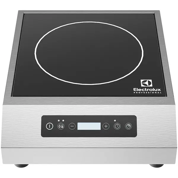Inductiekookplaat | LiberoLight | 1 Kookpunt (Ø210) | 30°C/250°C | 3.5kW (230V) | Timer | 310x392x110(h)mm