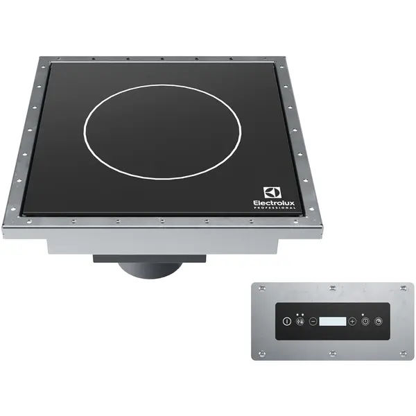 Inductiekookplaat | LiberoLight | Inbouwmodel | 1 Kookpunt (Ø210) | 30°C/250°C | 3kW (230V) | Timer | 340x340x173(h)mm