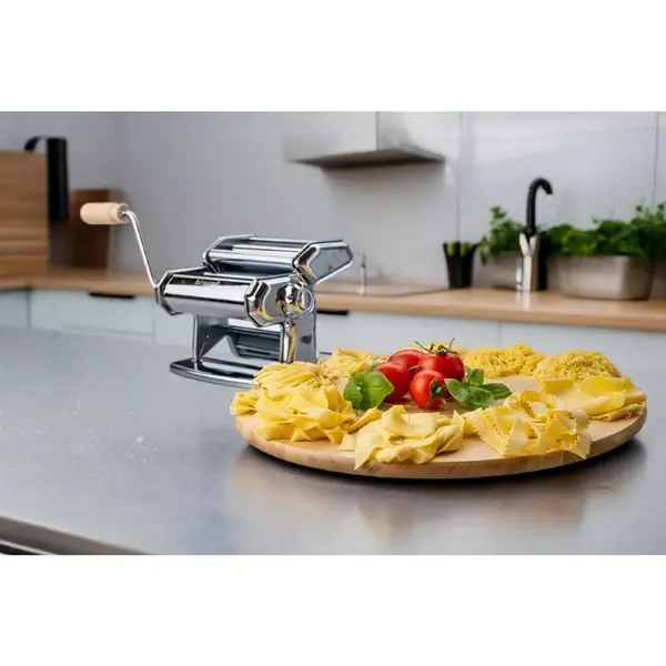 Pastamachine | IPASTA | Handmatig | Cap. 150mm | Instelbare Dikte (2-6.5mm) | Tagliatelle + Fettuccine