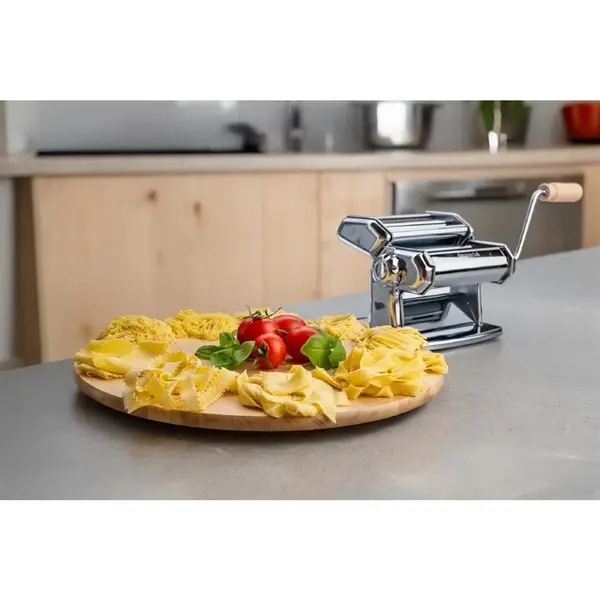 Pastamachine | IPASTA | Handmatig | Cap. 150mm | Instelbare Dikte (2-6.5mm) | Tagliatelle + Fettuccine
