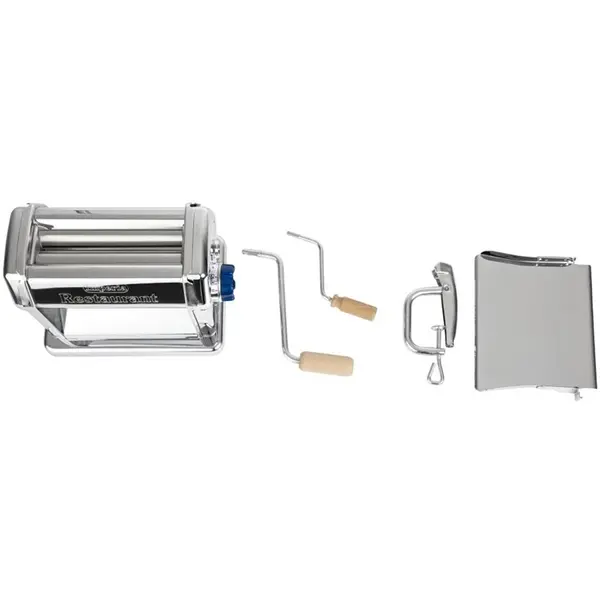 Pastamachine | Handmatig | Cap. 230mm | Instelbare Dikte (2-6.5mm) | 315x210x265(h)mm
