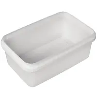 Fiesta Recyclable Roomijsbakken | Kunststof | Wit | 1.2L | 40 Stuks | 127x73x192(h)mm