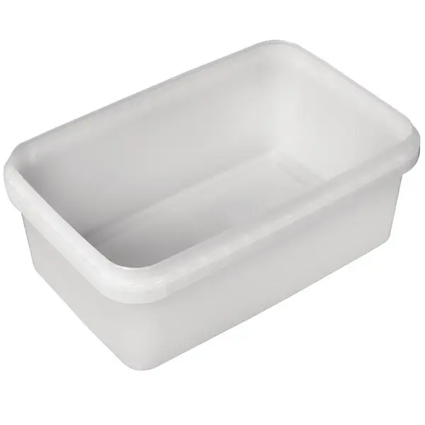 Roomijsbakken | Kunststof | Wit | 1.2L | 40 Stuks | 127x73x192(h)mm