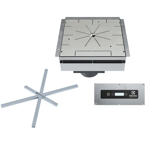 Warmhoudplaat | LiberoLight | Inbouwmodel | Inductie | 0.65kW (230V) | 340x340x167(h)mm