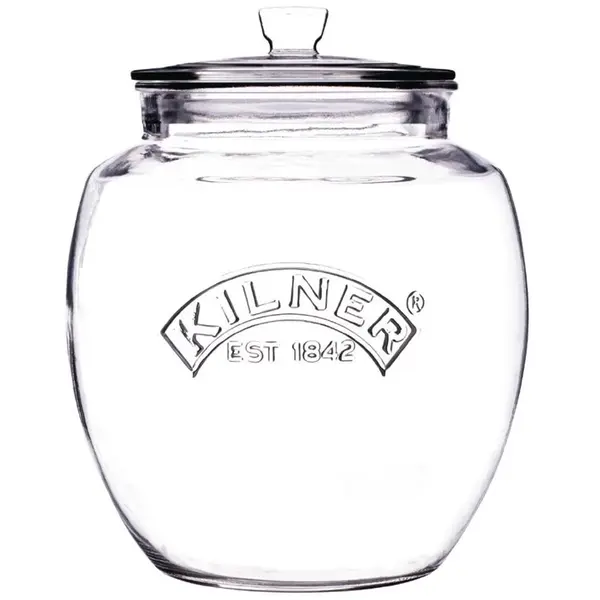 Conservenpot | Glas | 2L | Incl. Deksel | Per Stuk | Ø110x172(h)mm