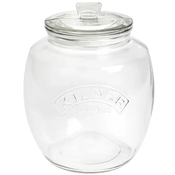 Conservenpot | Glas | 2L | Incl. Deksel | Per Stuk | Ø110x172(h)mm