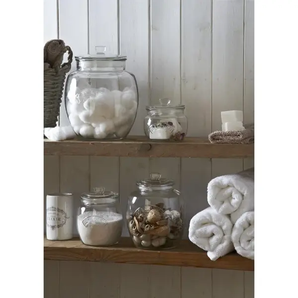 Conservenpot | Glas | 2L | Incl. Deksel | Per Stuk | Ø110x172(h)mm