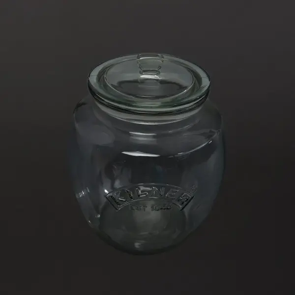 Conservenpot | Glas | 4L | Incl. Deksel | Per Stuk | Ø140x185(h)mm