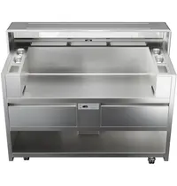 Electrolux Kookstation | LiberoPro | RVS | 3 Kookunits | Stopcontacten (4x 230V) | Koelladen | 14.5kW (400V) | Wielen (Geremd) | 1653x788x1284(h)mm 
