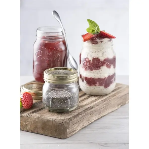 Weckpot | Glas | 0.25L | Schroefdeksel | Per Stuk | Ø80x80(h)mm