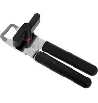 Kisag Blikopener | RVS | Kunststof Greep | Incl. Flesopener | 45x185(h)mm