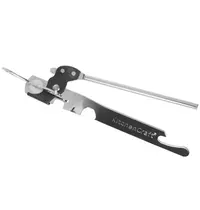 Kitchen Craft Blikopener | RVS | Incl. Flesopener | 175mm 