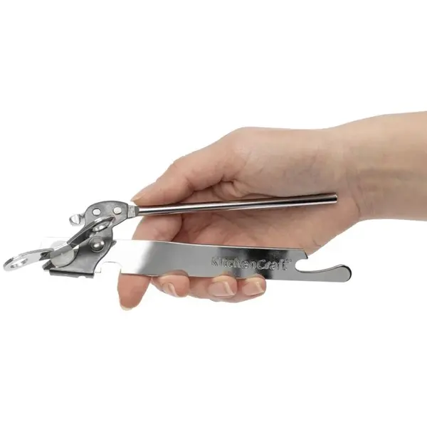 Blikopener | RVS | Incl. Flesopener | 175mm