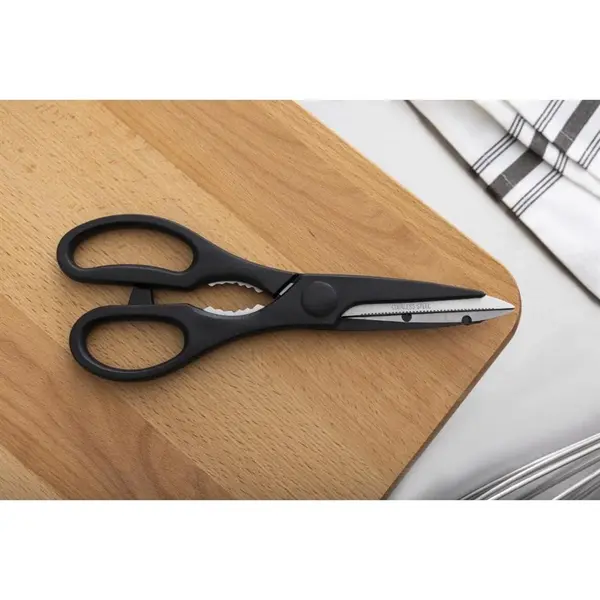 Keukenschaar | RVS | Zwart | Lengte 180mm
