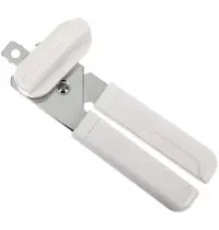 Kitchen Craft Blikopener | RVS | Kunststof Greep | Incl. Flesopener | 55x190(h)mm