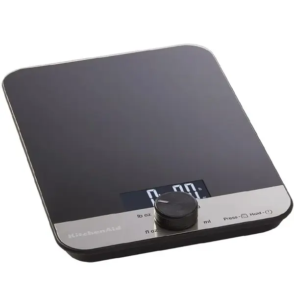 Keukenweegschaal | Glas | Max. 5kg | 1g Nauwkeurig | Draadloos | 63x87(h)mm