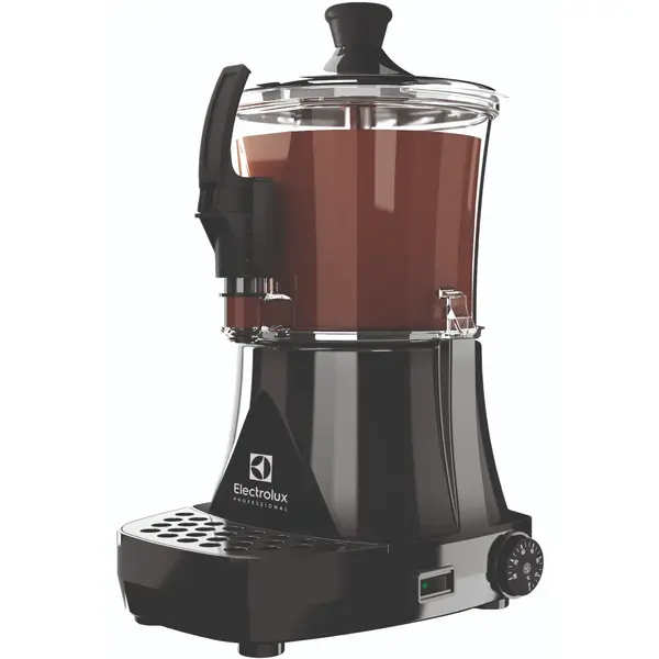 Chocolademelkdispenser | Zwart | 3L | 0.85kW (230V) | Lekbak | 233x281x436(h)mm
