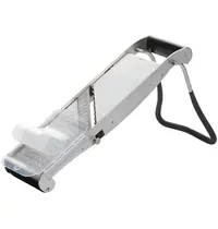 Louis Tellier Japanse Mandoline | COMPACT PRO INOX | RVS | Schijfjes (0.5-10mm), Juliënne (4mm), Friet (10mm) | 250x130x360(h)mm