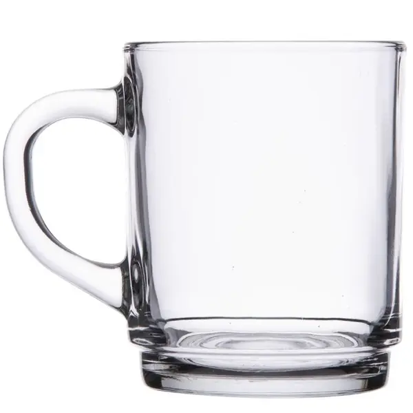 Latte-/Koffieglazen | BOCK | Glas | 25cl | 6 Stuks | Stapelbaar