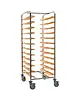Matfer Bourgeat Regaalwagen | RVS | 24 Etages (480x370) | Wielen | 620x840x1700(h)mm 