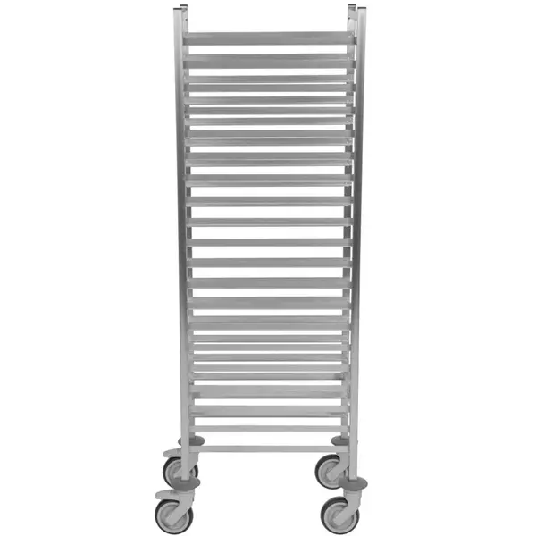 Regaalwagen | RVS | 20 Etages (1/1 GN) | Wielen | 460x630x1650(h)mm