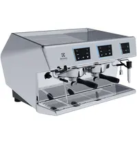 Electrolux Espressomachine | AURA | RVS | Semi-Automatisch | 2 Groepen | Boiler 10.1L | Digitaal | Dosamat® | Steamair | 400V | 794x592x490(h)mm 