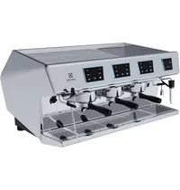 Electrolux Espressomachine | AURA | RVS | Semi-Automatisch | 3 Groepen | Boiler 15.6L | Digitaal | Dosamat® | Steamair | 400V | 984x592x490(h)mm 