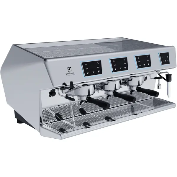 Espressomachine | AURA | RVS | Semi-Automatisch | 3 Groepen | Boiler 15.6L | Digitaal | Dosamat® | Steamair | 400V | 984x592x490(h)mm