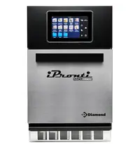 Diamond High Speed Oven | iPronti | Elektrisch | 30°C/280°C | Hetelucht + Magnetron | 3.3kW (230V) | Touchscreen + WiFi | 356x588x580(h)mm 