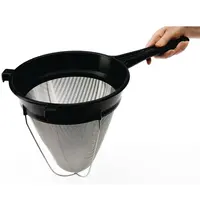 Matfer Bourgeat Puntzeef | RVS/Composiet | Zwart | Gaas | Ø255mm