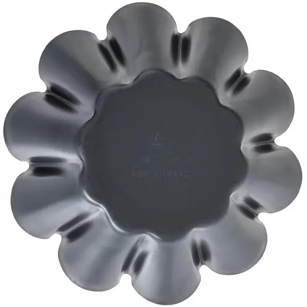 Briochevormen| Exoglass (Antiaanbaklaag) | 12 Stuks | Ø75x28(h)mm