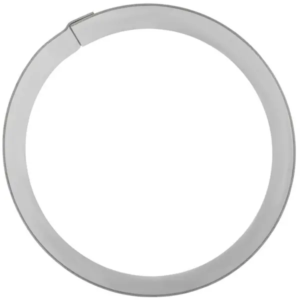 Moussering | RVS | Rond | Ø120x60(h)mm