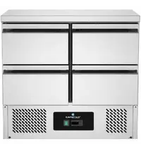UNNICOOL Koelwerkbank | 240L | 4 Laden | +2°C/+8°C | 900x700x850(h)mm