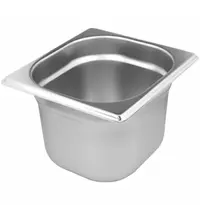 Bereila GN-Bak | RVS | 1/6 GN | Hoogte 200mm | 176x162x200(h)mm
