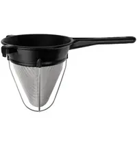 Matfer Bourgeat Puntzeef | RVS/Composiet | Zwart | Gaas | Ø200mm