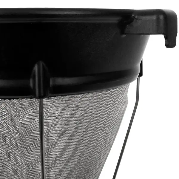 Puntzeef | RVS/Composiet | Zwart | Gaas | Ø200mm