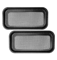 Diamond Set Teflonmanden | iPronti | Geperforeerd | 2 Stuks | 140x286x20(h)mm