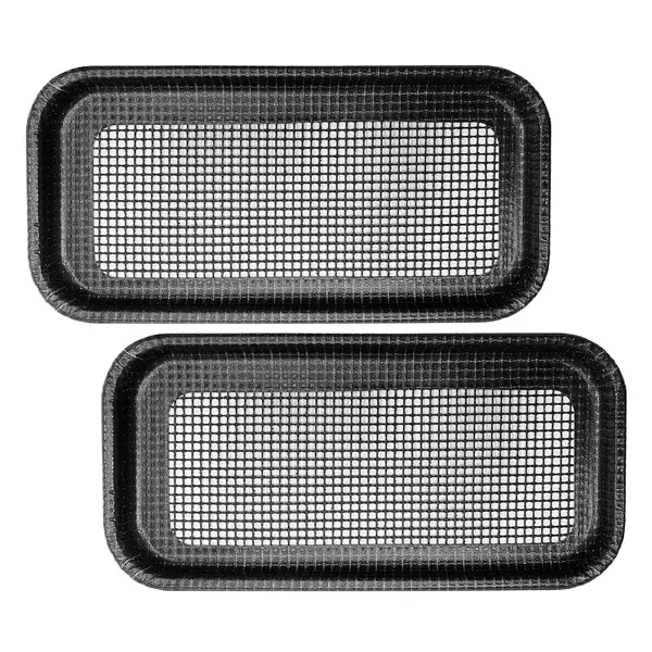 Set Teflonmanden | iPronti | Geperforeerd | 2 Stuks | 140x286x20(h)mm